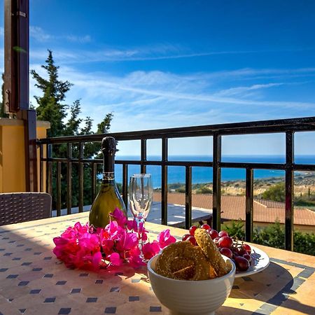 1 Bedroom Apartment Pyrgos With Beautiful Sea And Sunset Views, Aphrodite Hills Resort 库克里亚 外观 照片