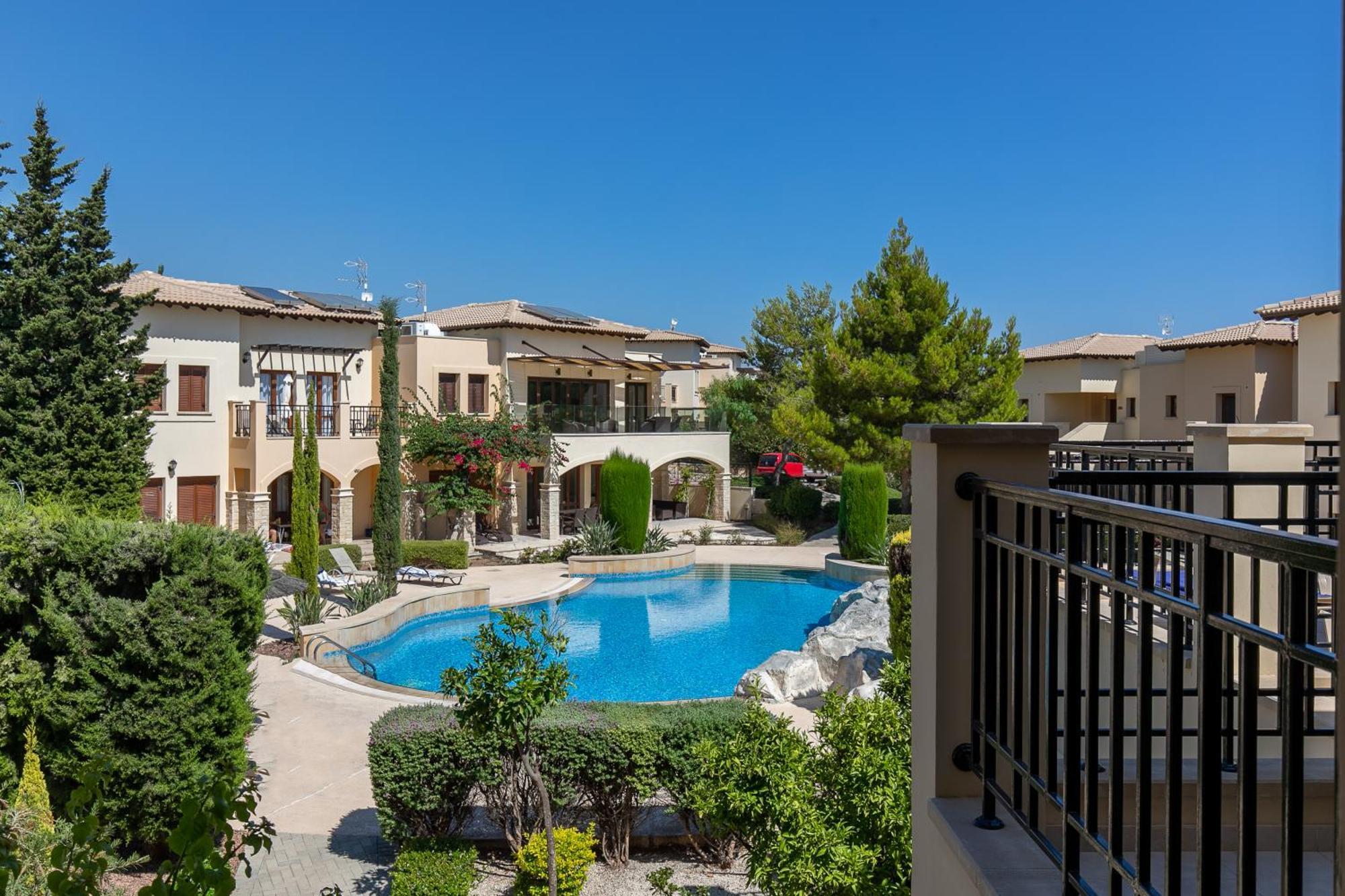 1 Bedroom Apartment Pyrgos With Beautiful Sea And Sunset Views, Aphrodite Hills Resort 库克里亚 外观 照片