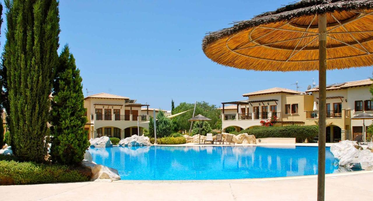 1 Bedroom Apartment Pyrgos With Beautiful Sea And Sunset Views, Aphrodite Hills Resort 库克里亚 外观 照片