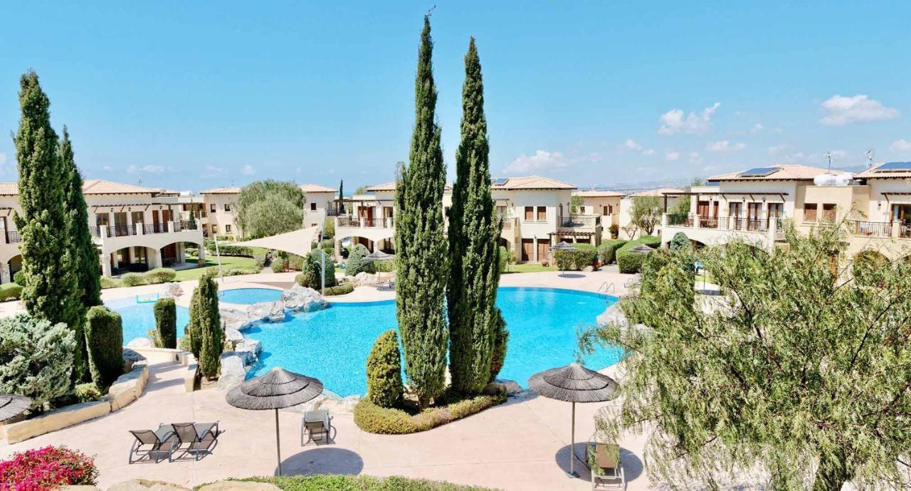 1 Bedroom Apartment Pyrgos With Beautiful Sea And Sunset Views, Aphrodite Hills Resort 库克里亚 外观 照片